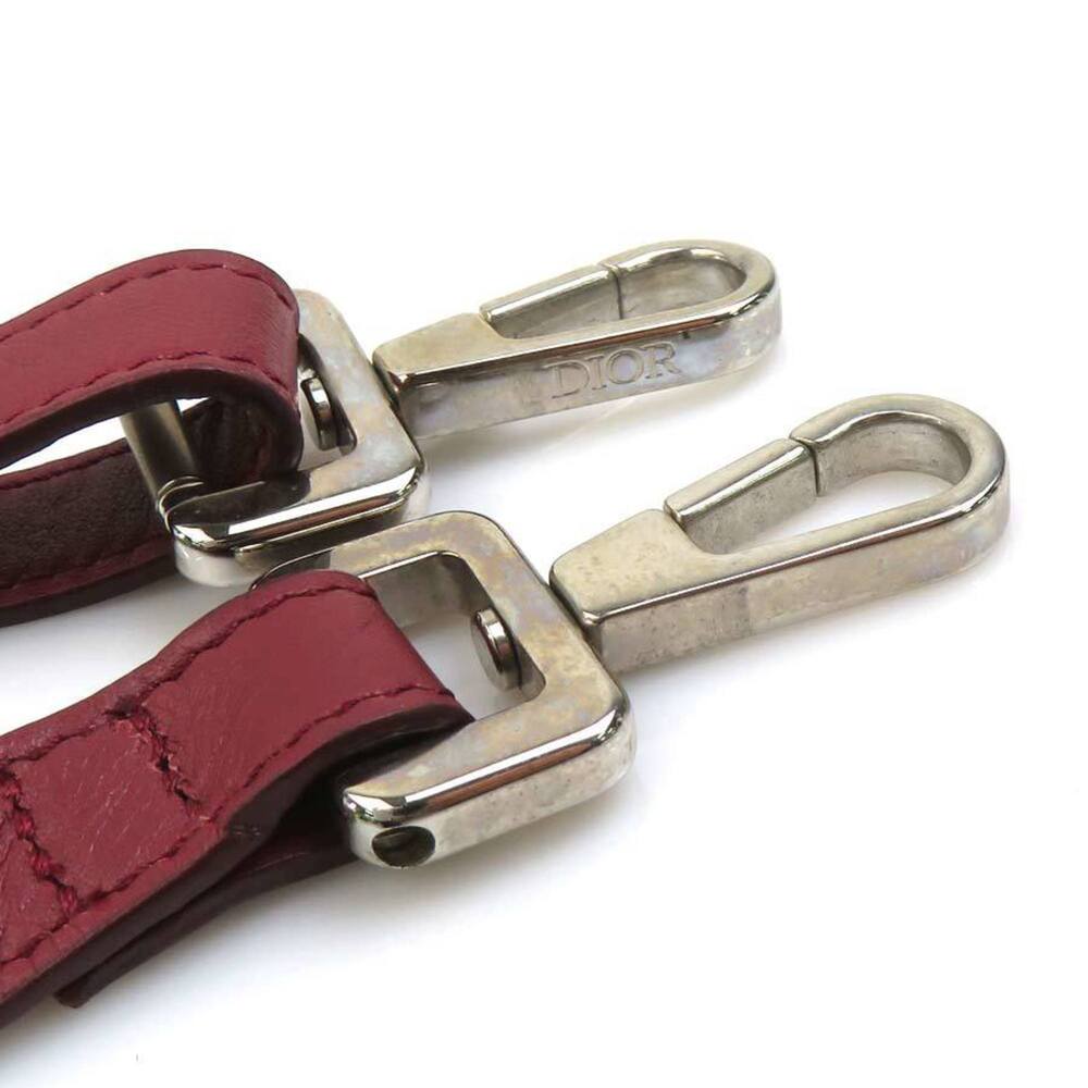 CHRISTIAN DIOR Pink Leather Shoulder Bag - Picture 13 of 16